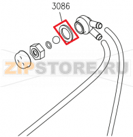 Guarnizione Gomma D27xD40x1.5mm Aristarco TR 1650                    
