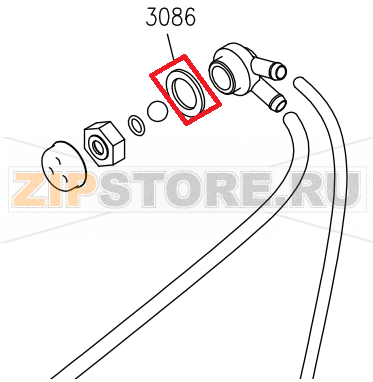 Guarnizione Gomma D27xD40x1.5mm Aristarco TR 1650                     Guarnizione Gomma D27xD40x1.5mm Aristarco TR 1650Запчасть на сборочном чертеже под номером: 3086Название запчасти Aristarco на итальянском языке: Guarnizione Gomma D27xD40x1.5mm Aristarco TR 1650