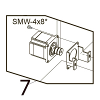 Stepping motor ass'y Toshiba TEC B-SX5T-TS12/22-QQ