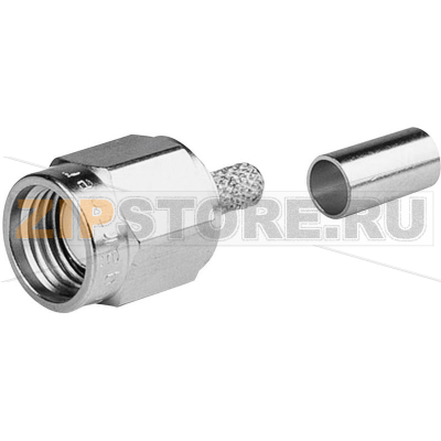 Разъем R-SMA, 50 Ом, 1 шт Telegärtner J01150R0001 