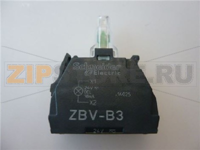 ELEMENTO LUMINOSO LED VERDE 24V 