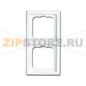 Рамка двухместная, альпийский белый ABB 2CKA001754A4508 