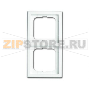 Рамка двухместная, альпийский белый ABB 2CKA001754A4508 
