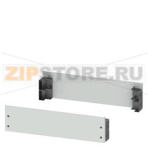 SIVACON, Base, for cabinets with front and rear door, H: 200 mm, W: 1000 mm, RAL 7035 Siemens 8MF1200-2CR 