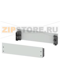 SIVACON, Base, for cabinets with front and rear door, H: 200 mm, W: 1000 mm, RAL 7035 Siemens 8MF1200-2CR