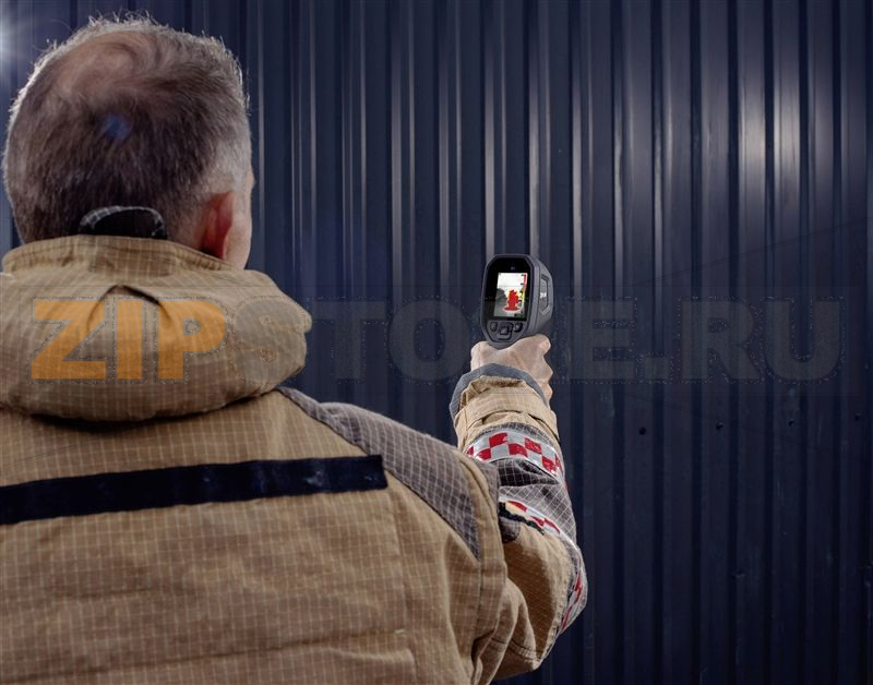 Тепловизор, от -10 до 400°C, 8.7 Гц, MSX, противоударный, цифровая камера FLIR K1 