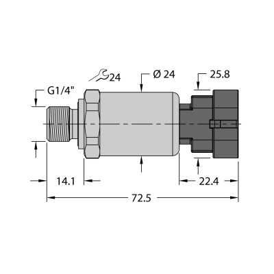 Датчик давления Turck PT600R-2104-U6-AMPS1.5 