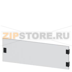 SIVACON, compartment door, right, IP40, H: 300 mm, W: 800 mm, RAL 7035, Protection class 1 Siemens 8MF1380-2UT34-0BA2 