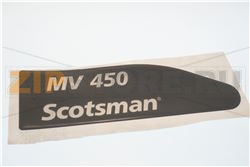 ETICH.DENOM.MODELLO MV450  SCOTSMAN ART. 