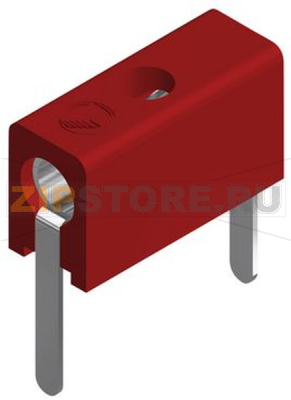 Разъем 6 А, 60 В, красный Hirschmann MPB 1 RED 