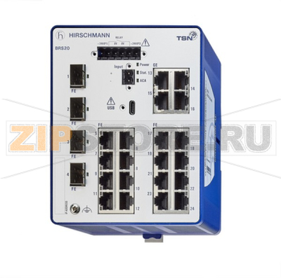 Коммутатор управляемый, 24 порта Hirschmann BRS20-2400ZZZZ-STCY99HHSESXX.X.XX 