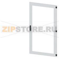 SIVACON, door, right, inspection window, IP55, H: 1800 mm, W: 900 mm, RAL 7035, Protection class 1 Siemens 8MF1890-2UT14-0BE2