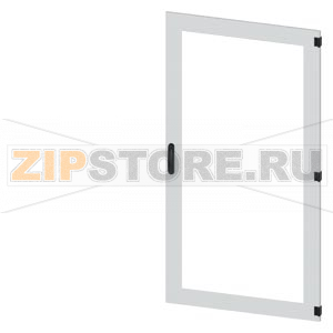 SIVACON, door, right, inspection window, IP55, H: 1800 mm, W: 900 mm, RAL 7035, Protection class 1 Siemens 8MF1890-2UT14-0BE2 