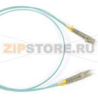 патч-корд волоконно-оптический MM 50/125(OM3), LC/LC, duplex, LSZH, 3 м