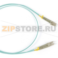 патч-корд волоконно-оптический MM 50/125(OM3), LC/LC, duplex, LSZH, 3 м