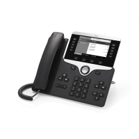 IP-телефон 48 В/DC, 1xGE, 5xSIP, 800x480 пкс Cisco CP-8811-K9=