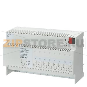 Выключатель нагрузки N 511/02, 8х230V AC 16A, для установки на DIN-рейку, 8 ТЕ Siemens 5WG1511-1AB02 