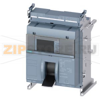 draw-out molded case circuit breaker w. handle without guide frame frame 1600; 4AUX and trip alarm switch S24; Icu "C" Icu=110kA @ 415V, 3-pole ETU650, LSI, In=1250A display, meas., comm. function Ir=500...1250A Isd=0.6...10xIn, Ii=1.5...15xIn N conductor