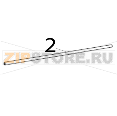 Upper ribbon guide roller bearing RH and LH Zebra 170PAX4 Upper ribbon guide roller bearing RH and LH Zebra 170PAX4Запчасть на деталировке под номером: 2
