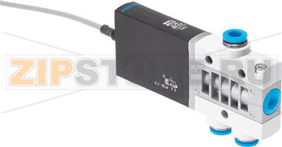 Распределитель с электроуправлением Festo MHE3-MS1H-3/2G-QS-6-K 