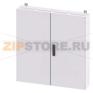 ALPHA 400, wall-mounted cabinet, IP55, Protection class 1, H: 1100 mm, W: 1050 mm, T: 210 mm, RAL 9016 Siemens 8GK1123-5KA42 