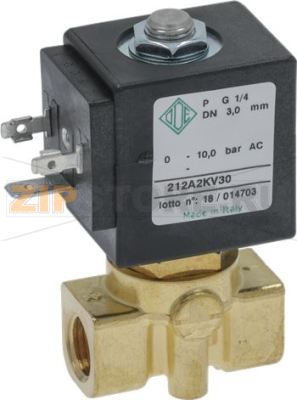 ЭЛЕКТРОМАГНИТНЫЙ КЛАПАН ODE 2-X ХОДОВОЙ Ø 1/4&quot; 230В 8ВТ 