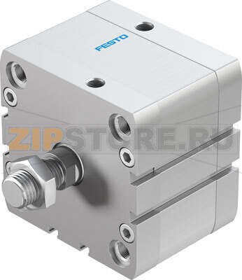Пневмоцилиндр компактный Festo ADN-80-20-A-P-A 