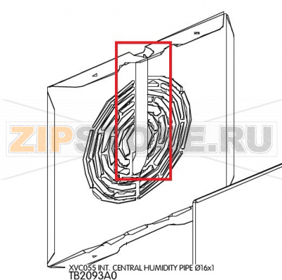 Int. Central humidity pipe Ø16x1 Unox XVC 055 Int. Central humidity pipe Ø16x1 Unox XVC 055Запчасть на деталировке под номером: 51Название запчасти на английском языке: Int. Central humidity pipe Ø16x1 Unox XVC 055