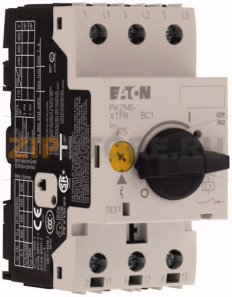 Автомат защиты трансформатора, 20А Eaton PKZM0-20-T 