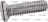SLOTTED HEAD SCREW M6X30 -200PCS