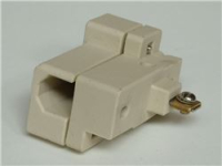 Lamp socket für halogen lamp