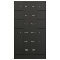 Элемент управления, 12-клавишный, SB/U12.0.1-885, чёрный ABB 2CKA006330A0079