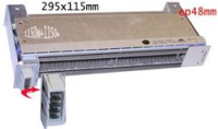 Heating element 1150W x2 16A 230V