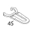 Fork for belt tightener Bear Varimixer AR80 VL-1S