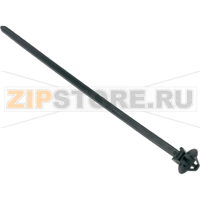 Стяжка кабельная 160 мм, черная, 1 шт HellermannTyton T50SDOP 