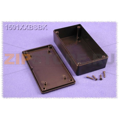 Корпус 113x63x32 мм, материал: пластик, черный, 1 шт Hammond 1591XXBSBK 