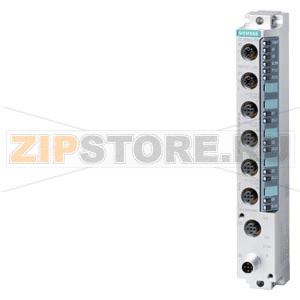 SIMATIC DP, ET 200eco PN, IO-Link master, 4 канала IO-Link, 4 x M12, степень защиты IP67 Siemens 6ES7148-6JD00-0AB0 