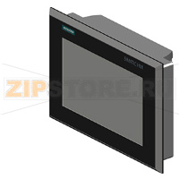 SIMATIC HMI, панель оператора TP900 Comfort Inox с лицевой поверхностью из нержавеющей стали, экран под стеклом с емкостной тач-технологией, степень защиты лицевой поверхности IP69K, широкоформатный TFT-дисплей с диагональю 9 дюймов, интерфейс Profinet, и