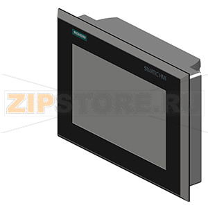 SIMATIC HMI, панель оператора TP900 Comfort Inox с лицевой поверхностью из нержавеющей стали, экран под стеклом с емкостной тач-технологией, степень защиты лицевой поверхности IP69K, широкоформатный TFT-дисплей с диагональю 9 дюймов, интерфейс Profinet, и 
