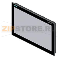 SIMATIC IFP1900, базовый промышленный встраиваемый монитор Basic Flat Panel 19 с широкоформатным (16:9) экраном, сенсорный, разрешение 1366 x 768 пикселей, стандартная версия — до 5 м удаление, питание =24 В, интерфейсы DisplayPort/VGA Siemens 6AV7862-2BE