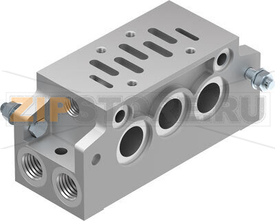 Плита коллекторная, угловая Festo NAVW-1/4-1-ISO 