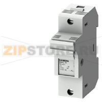 МОДУЛЬНОЕ ОСНОВАНИЕ ПЛАВКОЙ ВСТАВКИ ДЛЯ ЦИЛИНДРИЧЕСКИХ ПЛАВКИХ ВСТАВОК РАЗМЕРОМ 14X51MM 50A, 1-ПОЛЮСНЫЙ Siemens 3NW7111