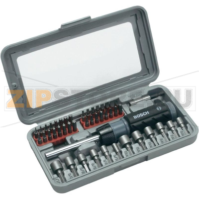 Набор бит с отверткой, 46 шт Bosch 2607019504 