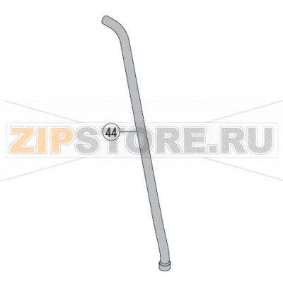 Hose Hobart UXT-10A                                    Hose Hobart UXT-10AЗапчасть на сборочном чертеже под номером: 44Название запчасти на немецком языке языке: Hose Hobart UXT-10A