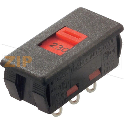 Переключатель напряжения 250 В/AC, 6 А, 2 x вкл/вкл, 1 шт Arcolectric T2228EAAF 