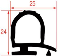 SEAL FOR COLD ROOM - 25 m