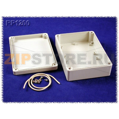 Корпус 145x105x40 мм, материал: поликарбонат, серый, 1 шт Hammond RP1200 
