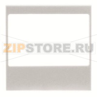 Крышка для модуля FM-радио, серебристая ABB 2CLA226800N1301