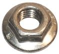 NUT ST./STEEL M5 FLANGED (10Pcs) 
