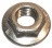 NUT ST./STEEL M5 FLANGED (10Pcs)